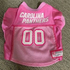 Carolina Panthers jersey extra small dog shirt
